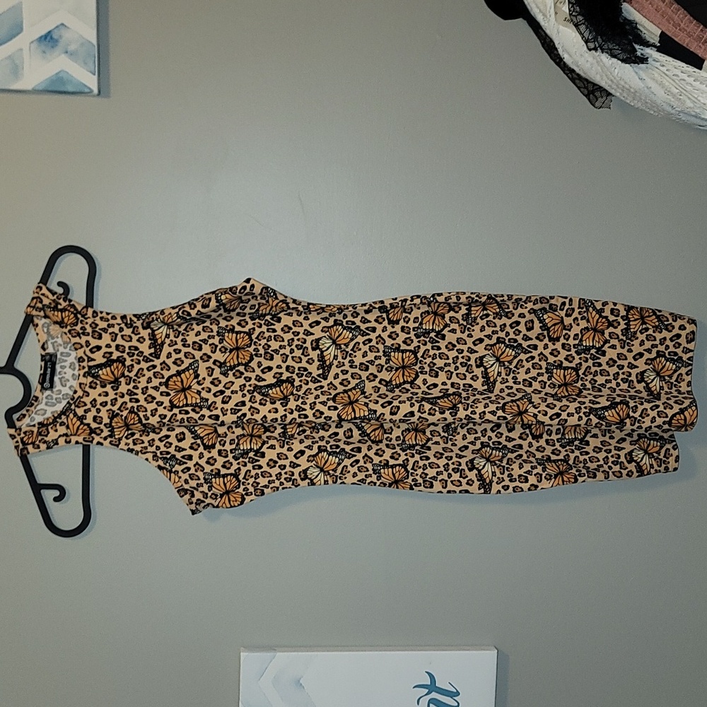 Leopard print dress